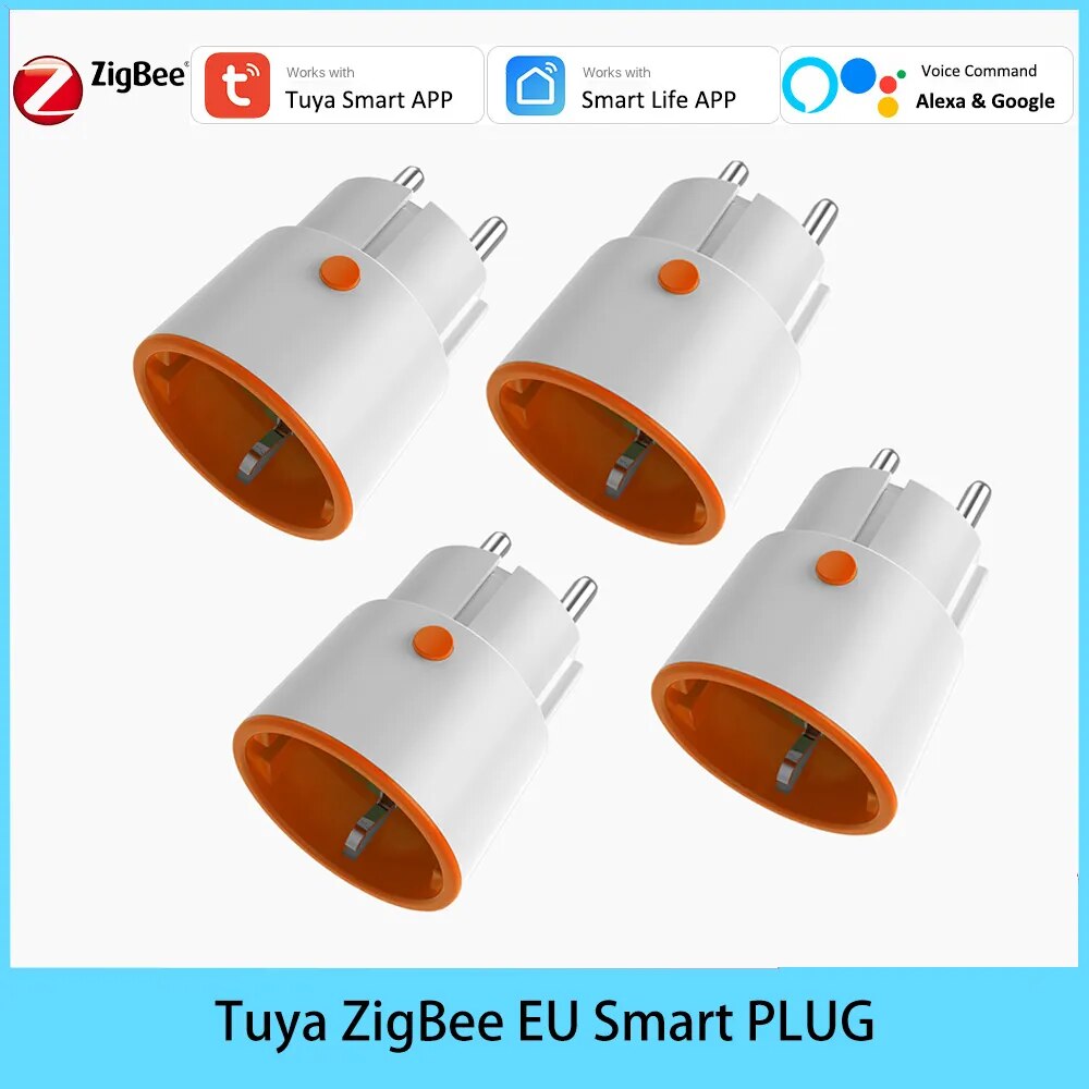 When setting up the power meter plug, you typically need to follow the manufacturer's instructions for connecting it to your Zigbee-enabled smart home hub or system. After connecting, you can use the associated app or compatible voice assistant to control and monitor your devices.