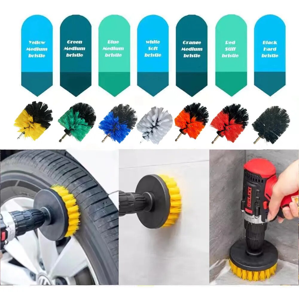 Electric Drill Cleaning Brush