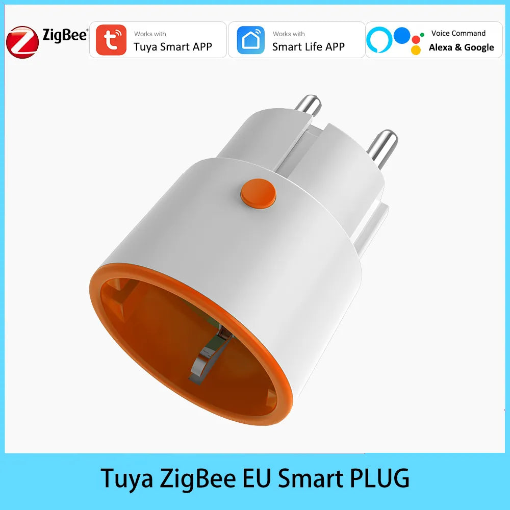 When setting up the power meter plug, you typically need to follow the manufacturer's instructions for connecting it to your Zigbee-enabled smart home hub or system. After connecting, you can use the associated app or compatible voice assistant to control and monitor your devices.