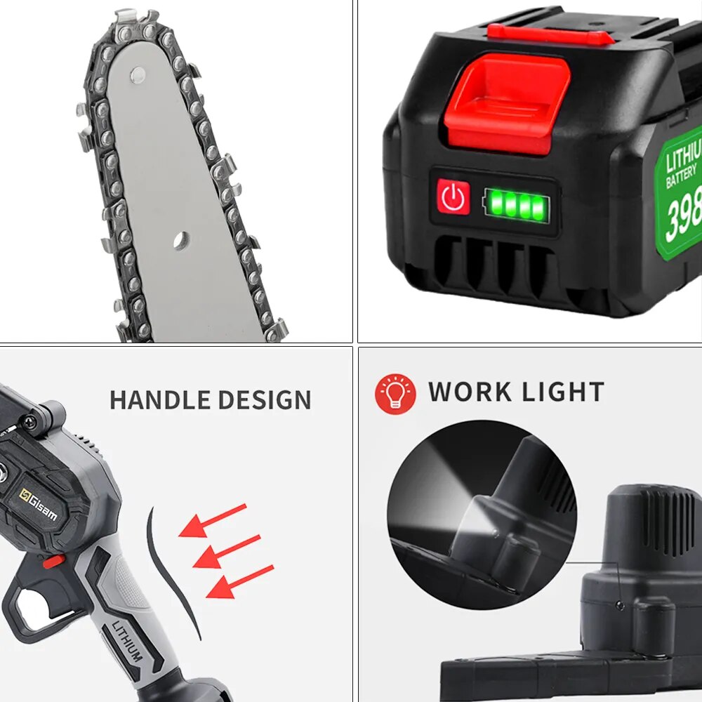 Gisam Battery Electric Chainsaw