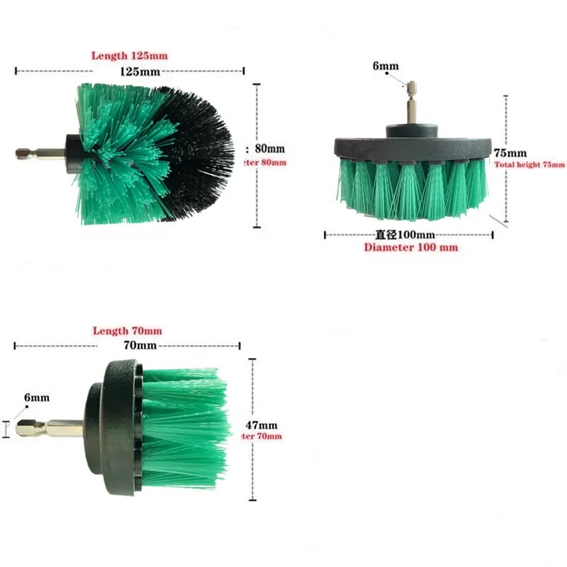 Electric Drill Cleaning Brush