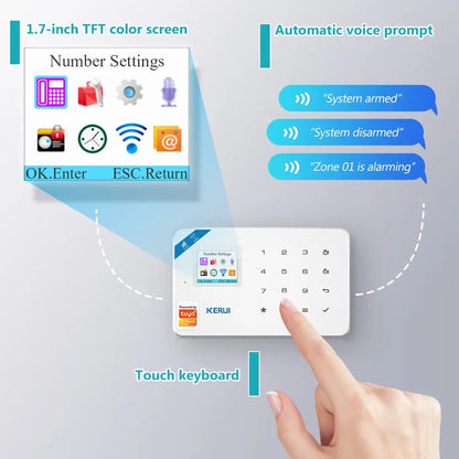 WIFI GSM Security Alarm