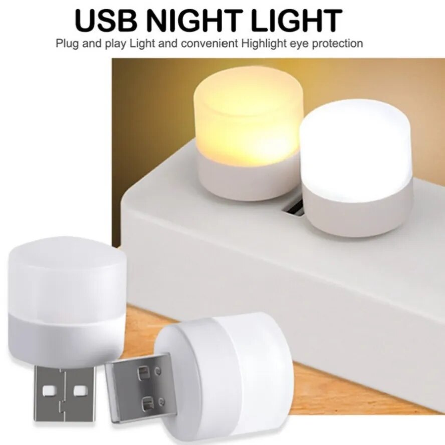 USB LED Plug Lamp